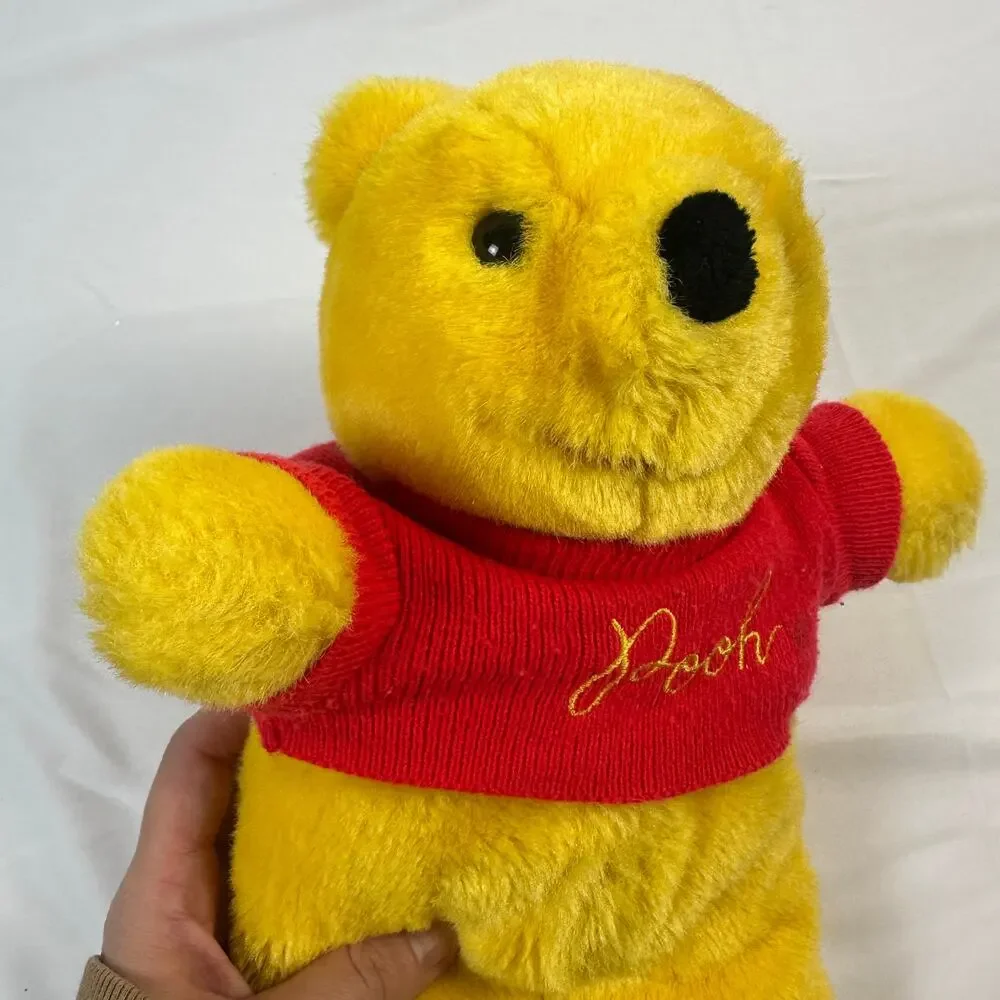 Vintage 1980s Sears Winnie The Pooh Bear Plush Stuffed Animal